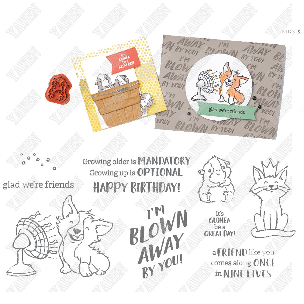 Cute Cat Clear Stamps And Cutting Dies Scrapbooking Crafts Maker Photo Album Template Handmade Decoration 2022