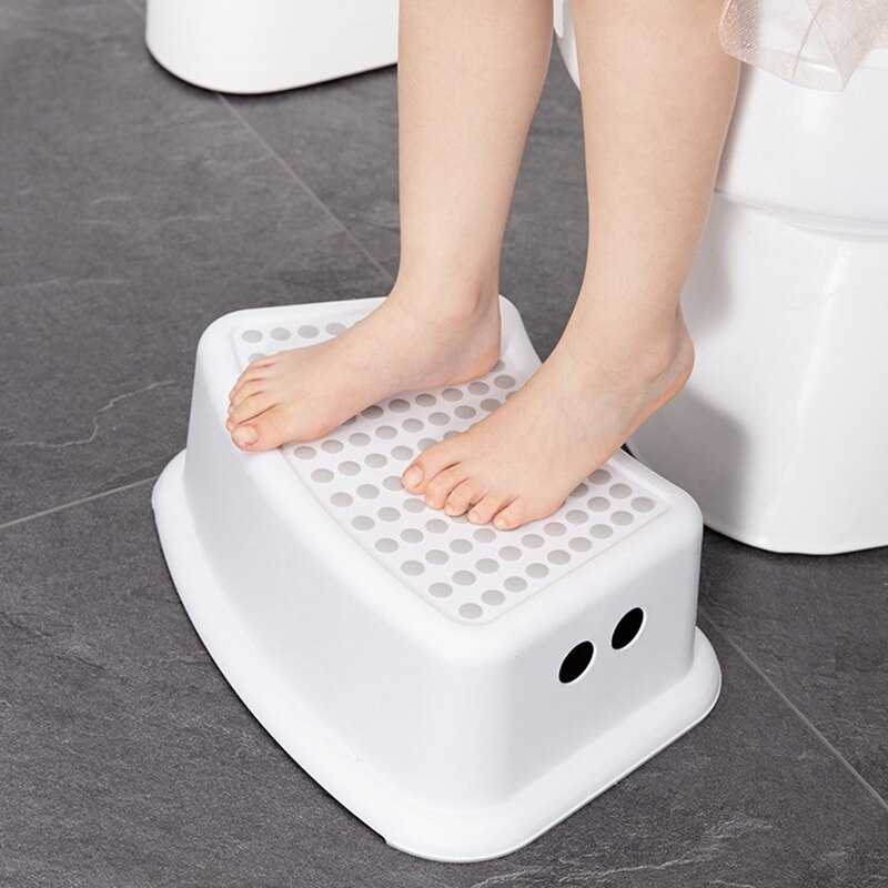 2 stk benk plastkrakk bad fôring håndvask badekar stepping piano pad fotskammel kort baby sklisikker barn liten plat