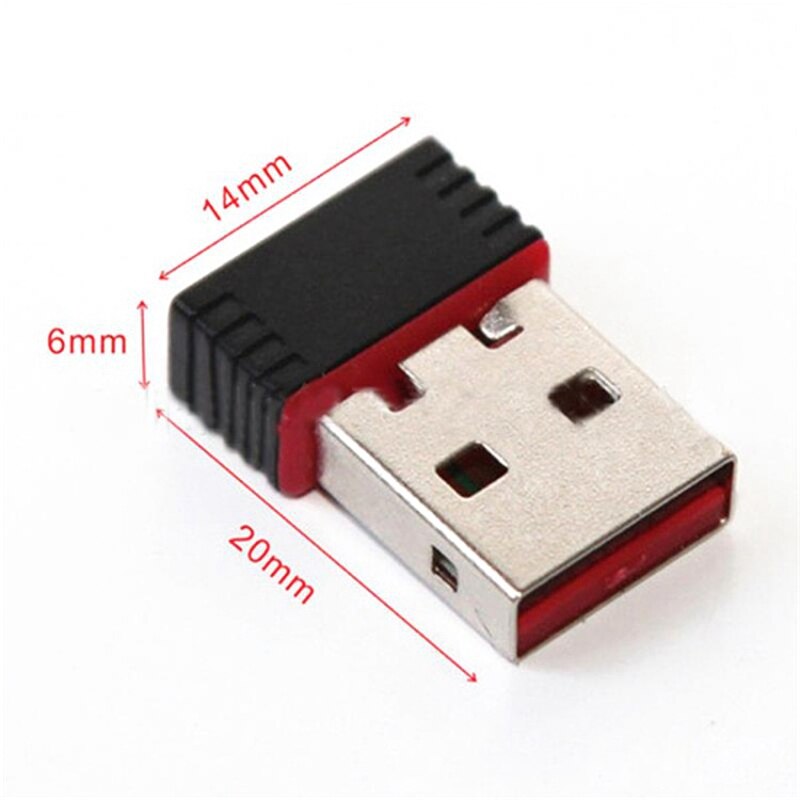 Driver WiFi tarjeta inalámbrica miniportátil USB tarjeta de red inalámbrica Rtl8188Gu 150M