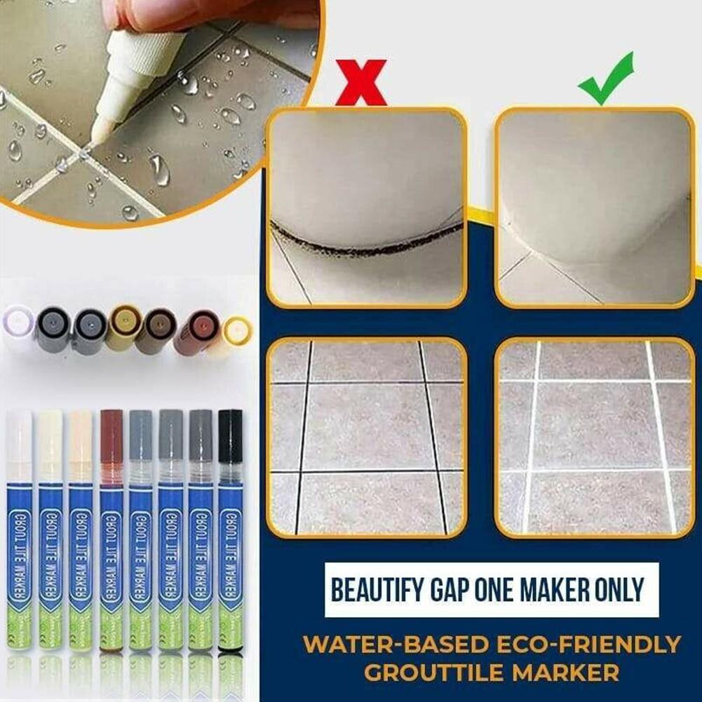 Fliesen Lücke Reparatur Stift Farbe Wasserdichte Boden Fliesen Reparatur Farbe Fliesen Naht Stift Mouldproof Füllung Agent Für Zauberstab Porzellan Schlecht