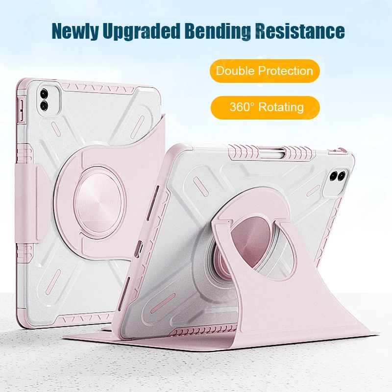 2025 étui pour tablette pour IPad Air7 11 M3 2025 étui 360 rotatif Funda pour Air 6 5 4 10.9 pouces M2 2024 Pro 11 7/8/9th 10.2 "Cover