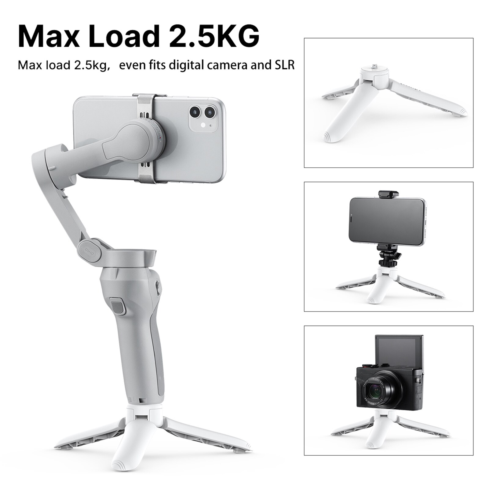 Mini Statief voor DJI Osmo Pocket 3, voor Pocket 3 Gimbal Camera Statieven Desktop Stand Mini Statief voor DJI Osmo Pocket 3, voor Pocket 3 Gimbal Camera Statieven Desktop Stand