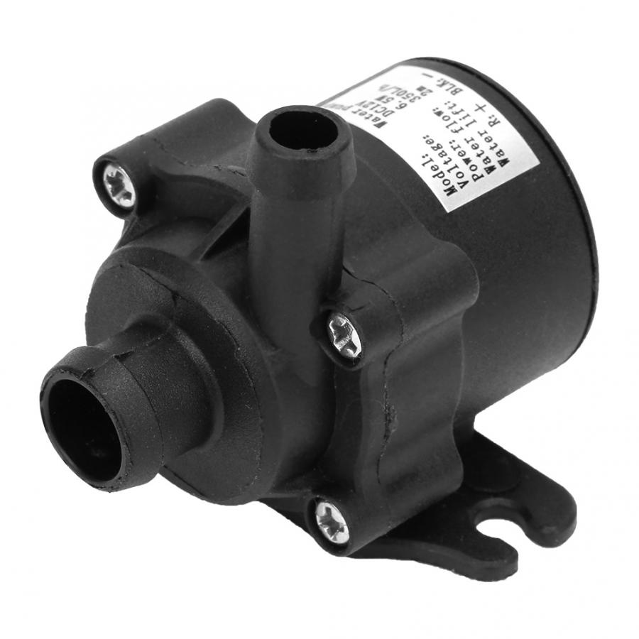 DC 12V 6.5W Brushless Water Pump Portable Mini Ultra Quiet Submersible Pumoo Low Pressure For Cooling System Fountains Heater
