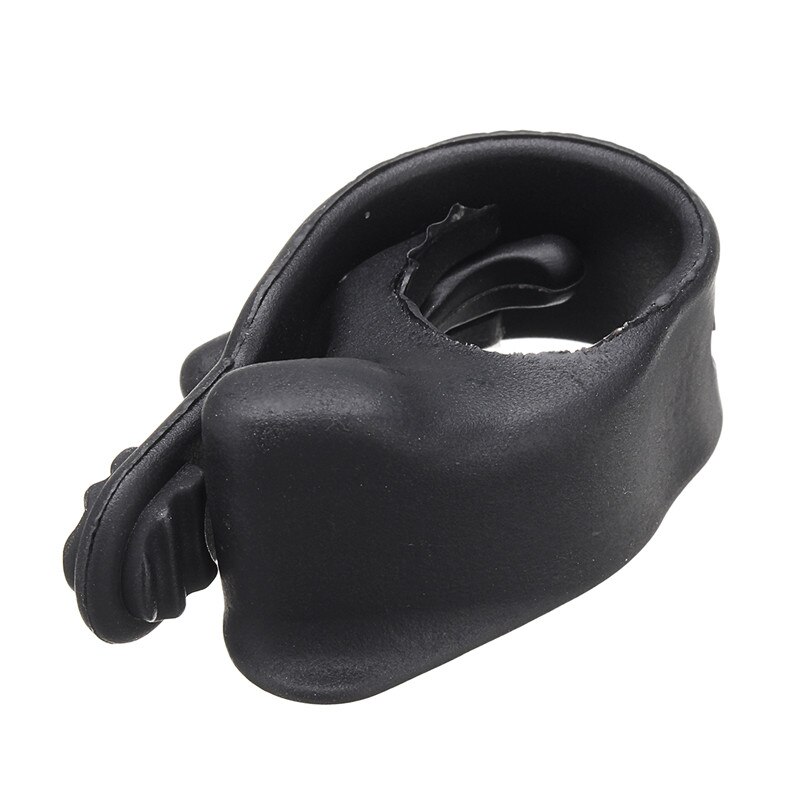 Poignée universelle en caoutchouc noir pour moto, 2 pièces, contrôle de l'accélérateur, régulateur de vitesse, culbuteur, bouchon de pince