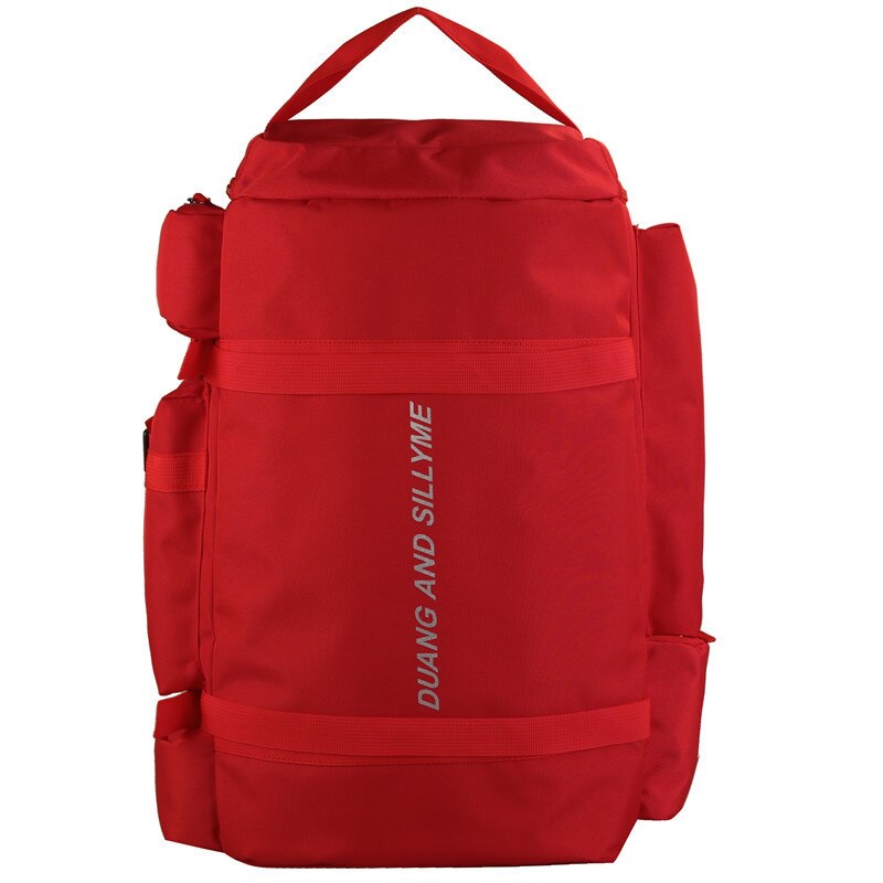 Large Capacity Sports Gym Bag Multifunction Fitness Bag Travel Bag Outdoor Basketball Swimming Gym Duffel Bag Women Men -40: Red