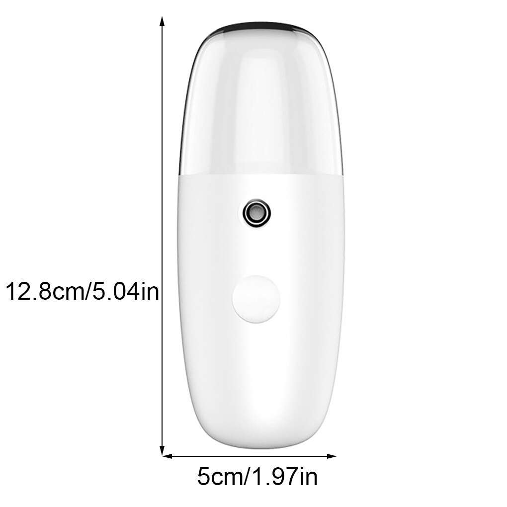 30ml Mini Nano Facial Sprayer USB Nebulizer Face Steamer Humidifier Hydrating Women Skin Care Tool