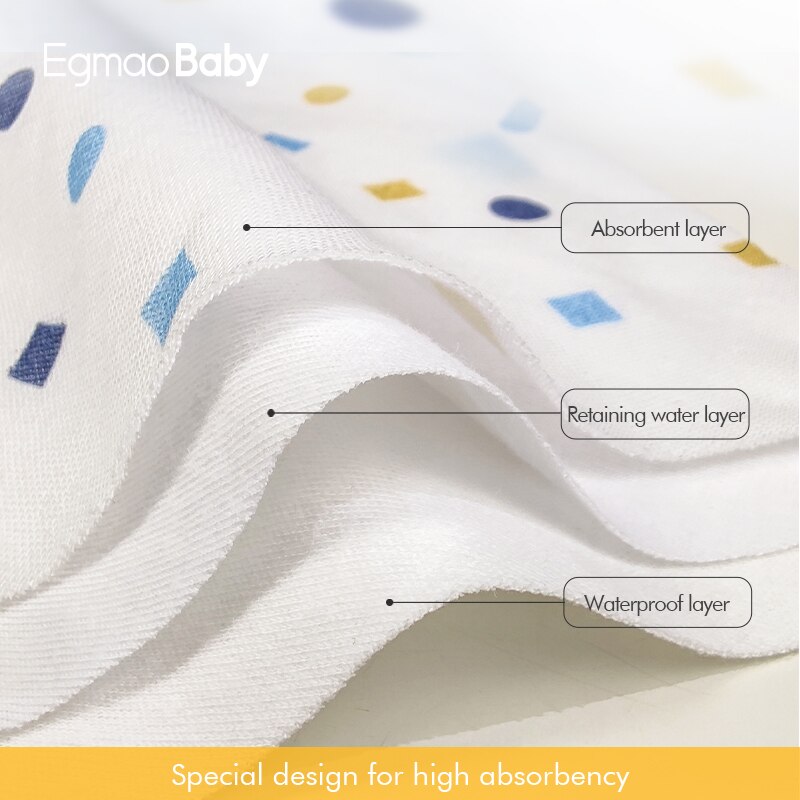 3Pc bavaglini Bandana in mussola per bambini triangolo Burp panni 100% cotone ragazzi ragazze bavaglini neonato asciugamano Saliva traspirante