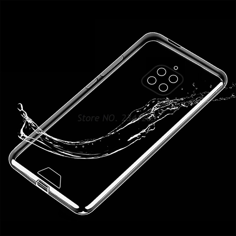 Caja del teléfono transparente para Blackview BV4900 Silicona Caso Anti-knock carcasa TPU negra suave para Blackview BV4900 Pro cubierta