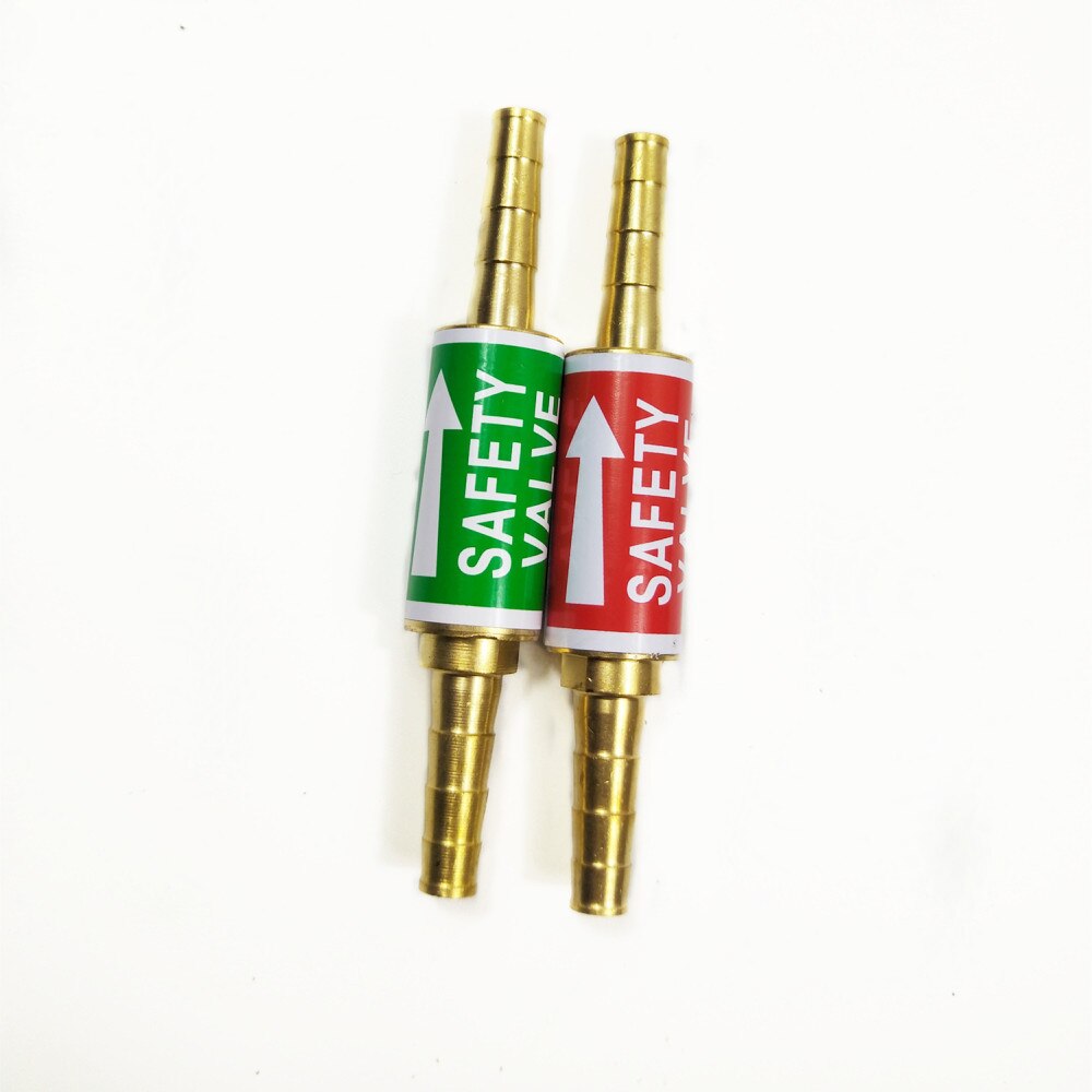Flashback Arrestor Oxygen Acetylene/Fuel Safety Valve Welding/Cutting Torch 8mm/0.31" or 6mm/0.24" Hose Flame Buster
