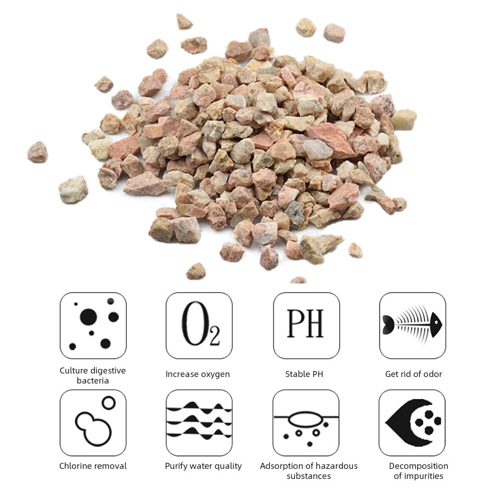 100/250/500G Aquarium Fish Tank Filter Media Activated Carbon Ceramic Ring Biological Ball Activated Carbon With Free Filter Bag: H27835 / 500g