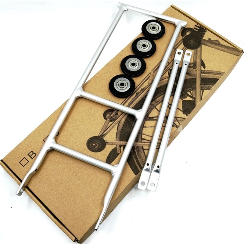 Rear Bicycle Racks Brompton Folding Bike Cargo Rac... Grandado