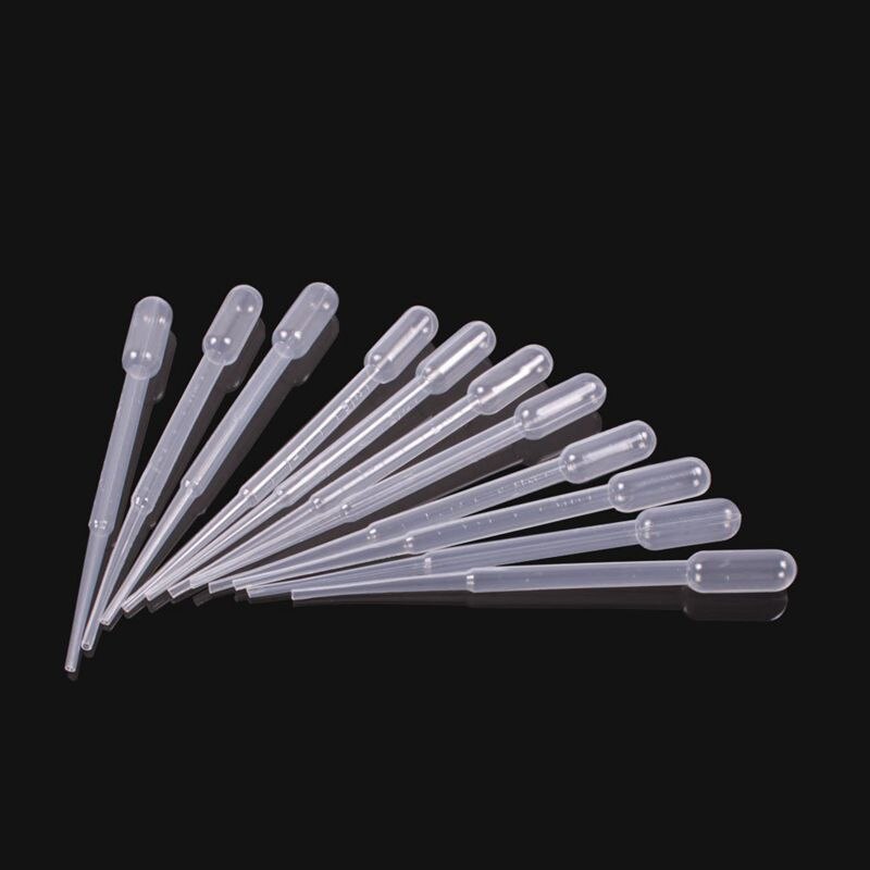 2 Ml Polyethyleen Transferpipetten Eye Dropper Pak Van 200-Essentiële Oliën Pipetten Druppelaar Make-Up Tool