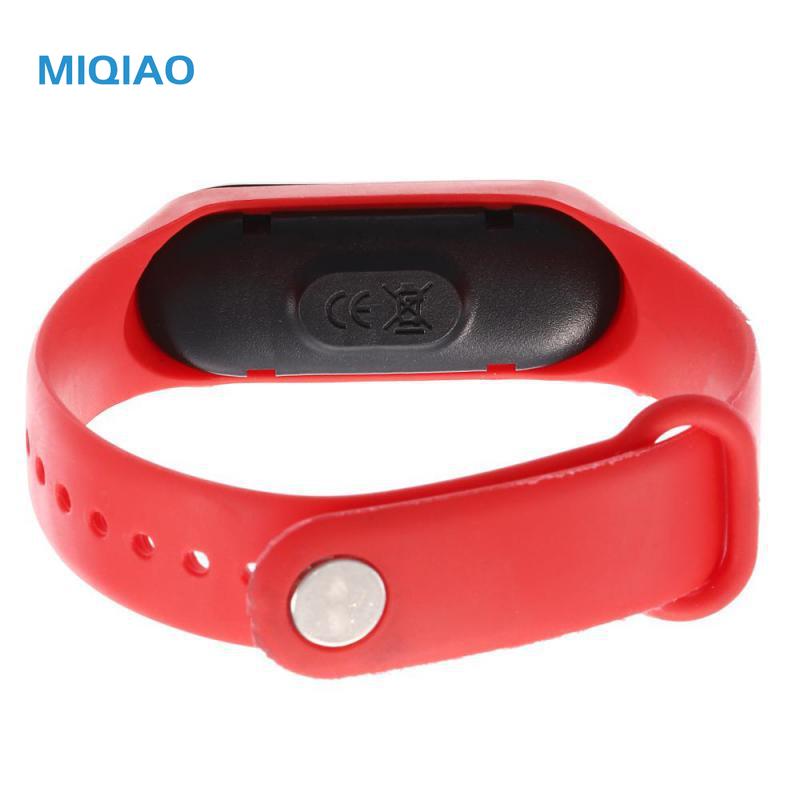 Miqiao sportsur til børn børn led digitalt ur ultralet silikonerem teen dreng pige armbåndsur unisex  w184