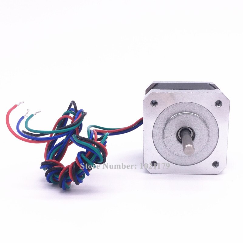 1 STKS NEMA 17HS4401 stappenmotor 4-lead 40mm 1.7A NEMA 17 Motor 42 BYGH 42 Motor Voor CNC en 3D printer