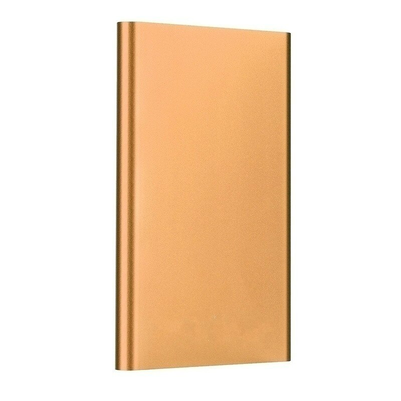 Power Bank 30000mAh caricabatterie portatile per cellulare caricabatterie da viaggio esterno Powerbank caricabatterie esterno ultrasottile per Smartphone: Gold