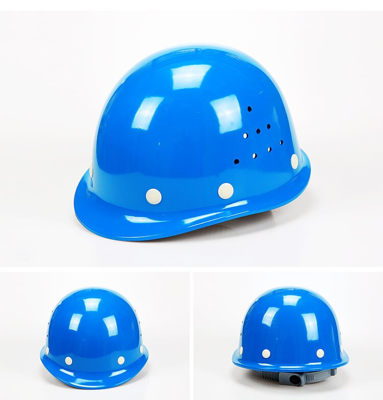 Os capacetes de segurança industriais ajustáveis do chapéu protetor do conforto do abs protegem capacetes respiráveis para o trabalho da construção