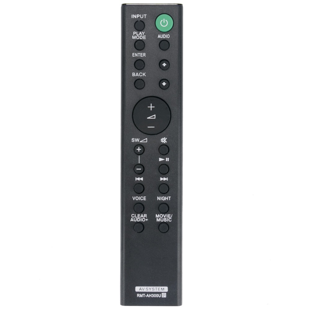 RMT-AH300U Barre Télécommande pour Barre de Son De Sony HT-CT291 SA-CT290 SA-CT291 HT-CT290 HTCT290