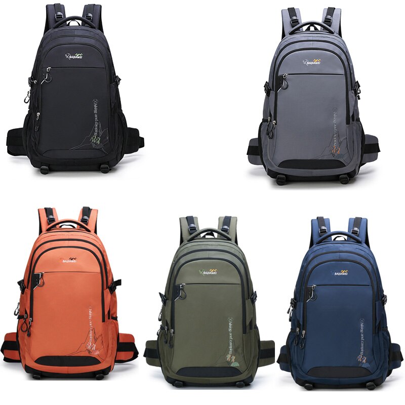 60l náilon ao ar livre mochila de viagem escalada esportes acampamento caminhadas mochila mochila escolar pacote para o sexo masculino feminino