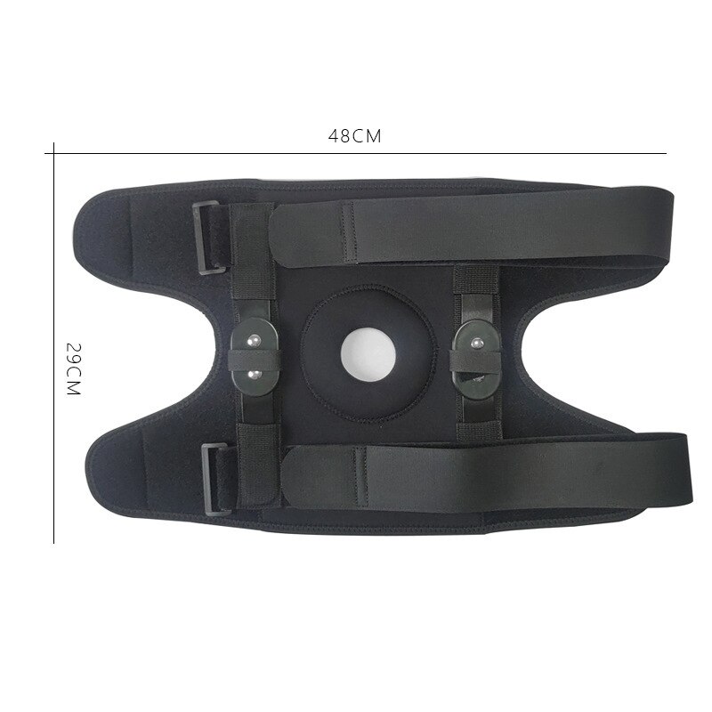 1pc- knie-gelenkbandage mit verstellbarer, atmungsaktiver kniestabilisierung, kniepolstergurt, patellaschutz, orthopädischer arthritisschutz