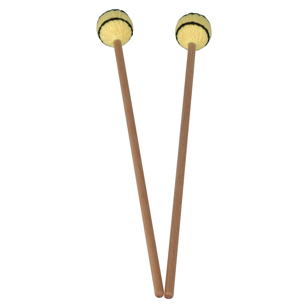 Maillets bâton Marimba Xylophone maillet Glockensplel avec poignée en hêtre accessoires pour instruments à Percussion pour Amateurs 1 paire