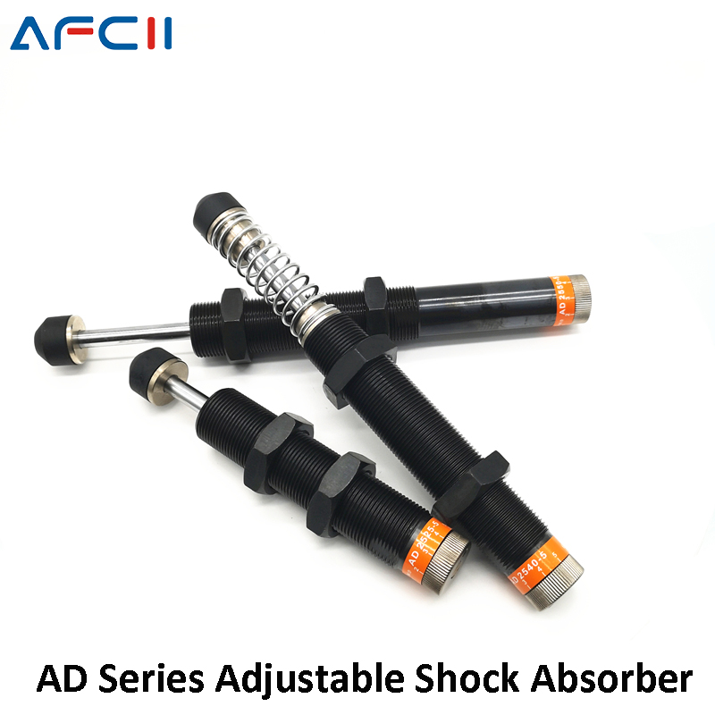 Hydraulischen Einstellbaren Stoßdämpfer AD Serie AD1425 AD2050 Öl Hydraulische Puffer für AD1410 AD1412 AD1612 AD2020 AD2525 Absorber