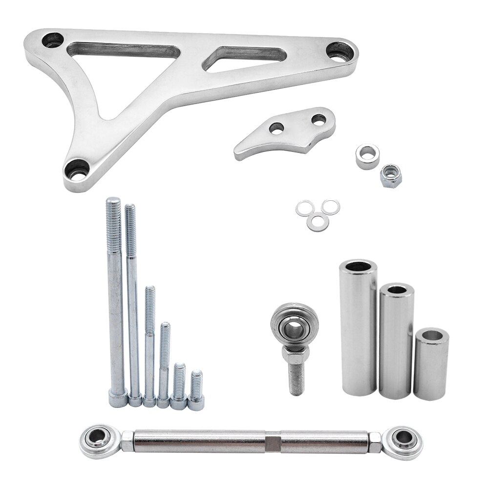 Aluminum Alternator Bracket Set Polished Outdoor Anti-resistance 351W Engine Billet Repairing Parts for Ford Car Truck