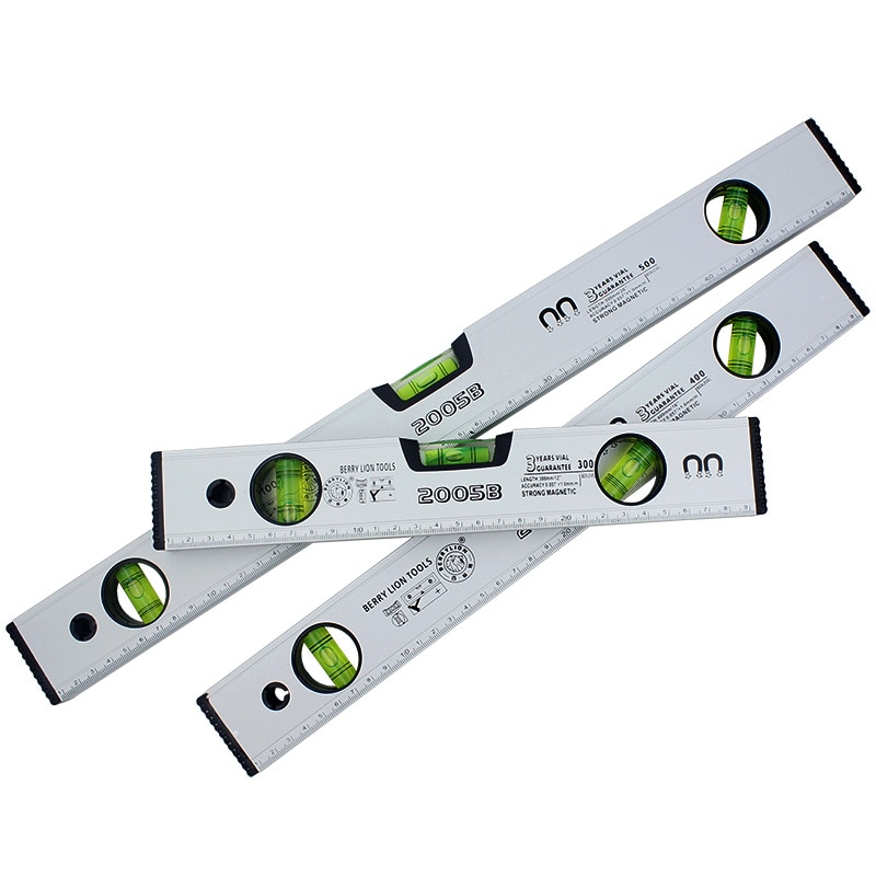 Precisie aluminium waterniveau indicator digitale weegschaal horizontale lengte meting vermogen spirit bubble level tool