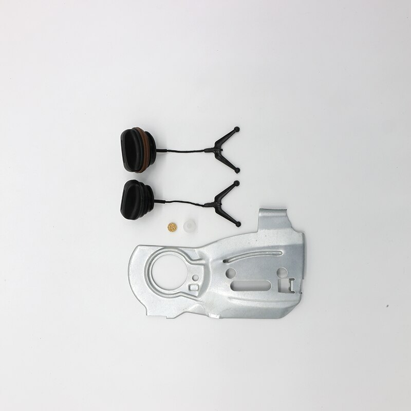 Oil Pump Plate Tank Vent Breather Fuel Oil Cap Kit For Husqvarna 340