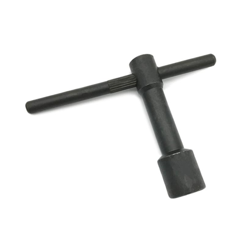 45# Steel Screw Bolt Wrench 8mm 10mm 12mm Lathe Bed Frame Screw Wrench Inner Square Spanner Tool for Engraving Machine: black