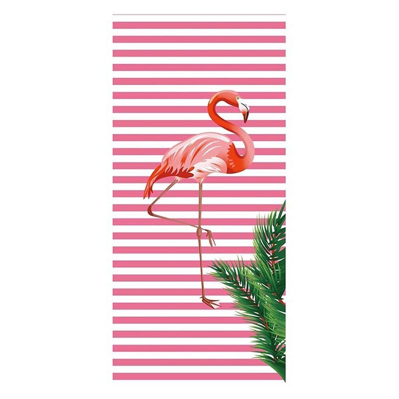 Flamingo Gedrukt Strandlaken Microfiber Badhanddoek Voor Volwassen reactived Gedrukt Strandlaken Drogen Toalla Badkamer