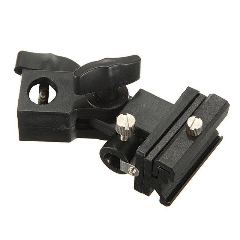B Type Universal Mount Flash Shoe Adapter Trigger Umbrella Holder Swivel Light Stand Bracket