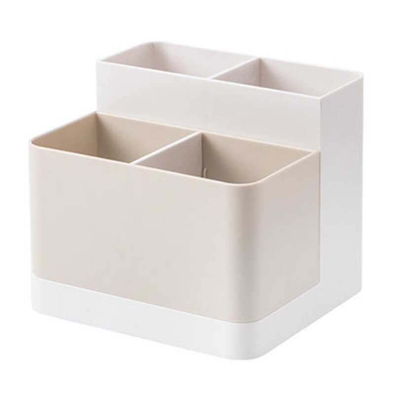 Multi-function Desk Organizer Storage Holder Office School Storage Case Plastic Pen Box Desk Pencil Organizer Student Supplies