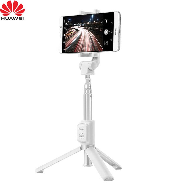 Originele Huawei Honor AF15 Bluetooth Selfie Stok Statief Draagbare Draadloze Controle Monopod Handheld Voor Ios/Huawei/Xiaomi Telefoon