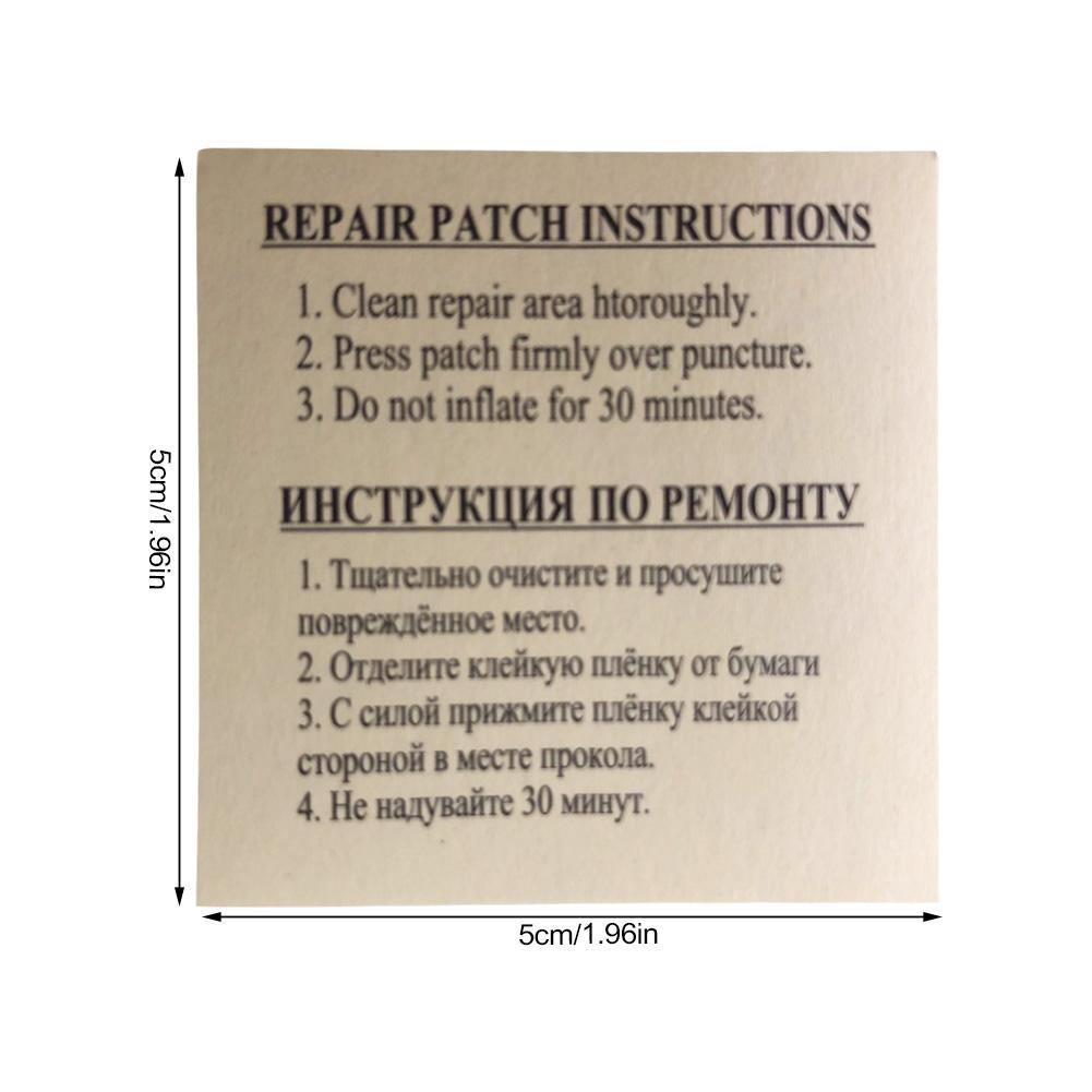 30pcs Repair Adhesive Patch For Inflatable Toy PVC Puncture Swimming Pools Float Air Bed Dinghies Circular Patches