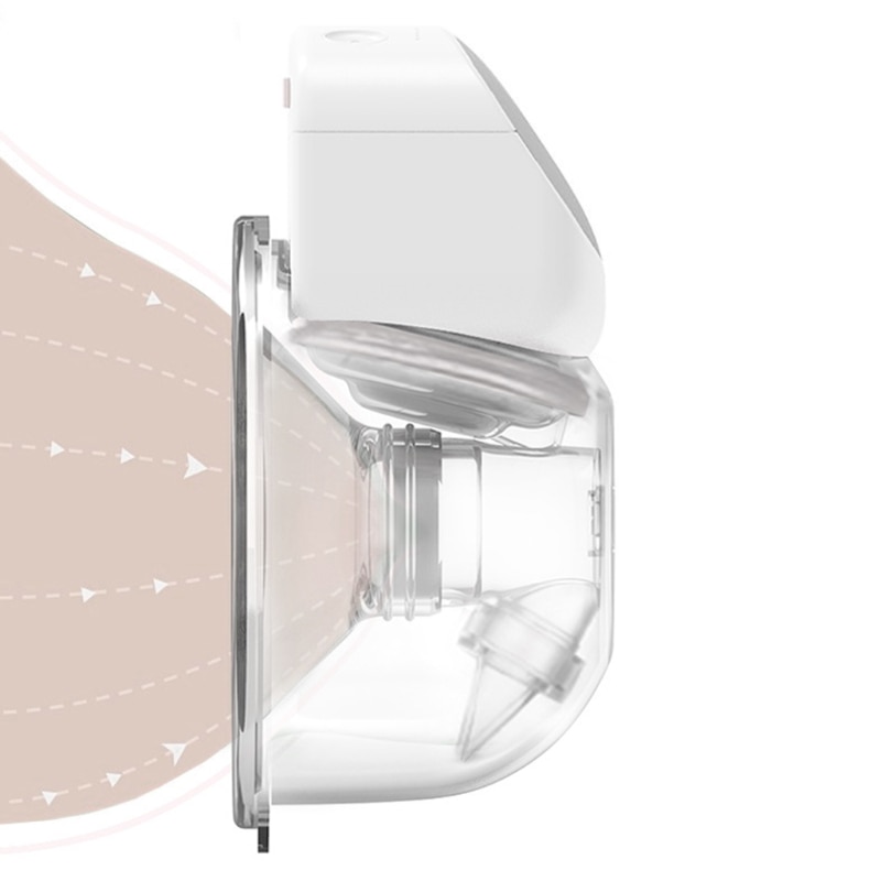 Elektrisk brystpumpe lydløs bærbar automatisk mælker bærbar mælkeekstraktor  a2ub