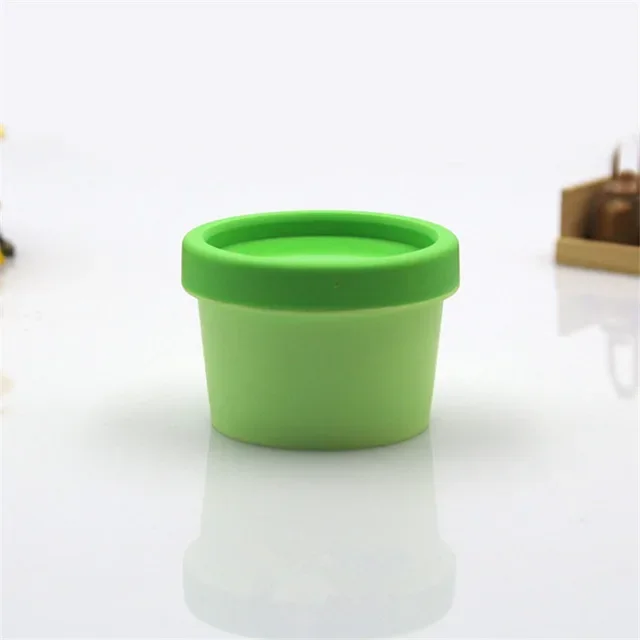 20Pcs 50/100ml Refillable Bottles Large Size Facial Mask Lotion Container Travel Face Cream Jar Cosmetic Box Cosmetic Containers: plum / 40ml