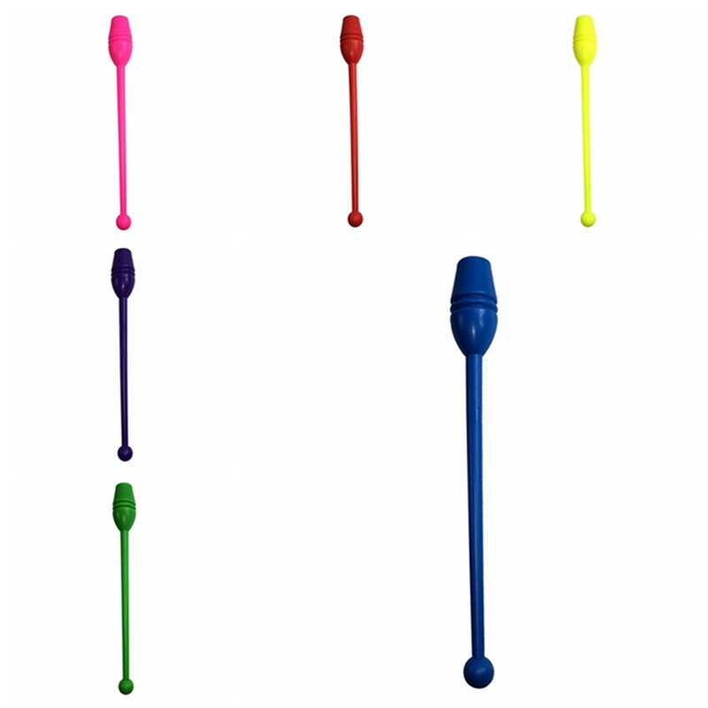 Multicolore rythmique gymnastique bar fitness rythme gymnastique bar compétition plastique entraînement cinq spécial 6 couleur 1 pièce