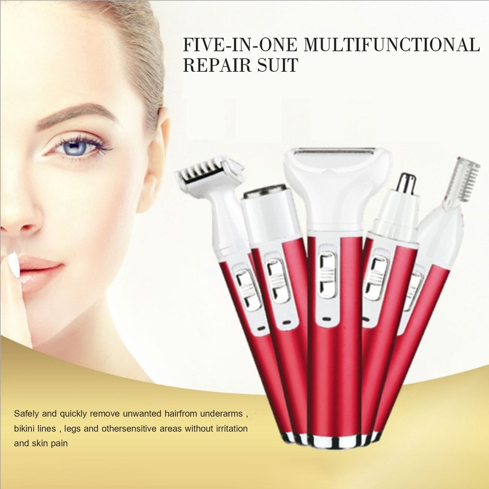 Multifunctionele Lippenstift Scheren Okselhaar Scheren Apparaat Elektrische Wenkbrauw Mes Dames Ontharing Apparaat