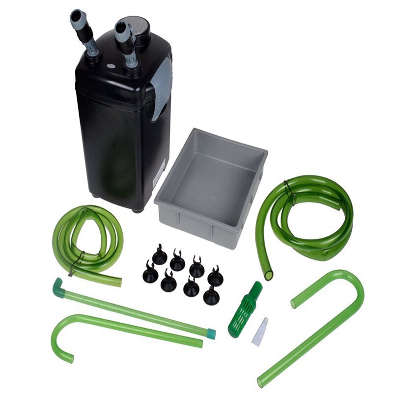 NCFAQUA JEBO 835 3 Bühne Externe Aquarium Kanister Filter für 300 Liter Marine Aquarium Salzwasser Riff Filtration 22 W 1000L/h