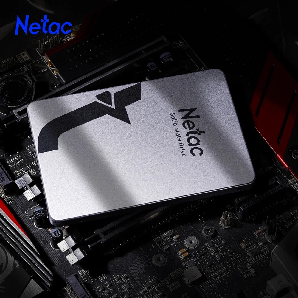 Netac SSD 2.5 SATA 1TB 512GB 2TB disco rigido SSD HDD in metallo 128GB 256GB SATA3 unità a stato solido interne per PC Desktop portatile