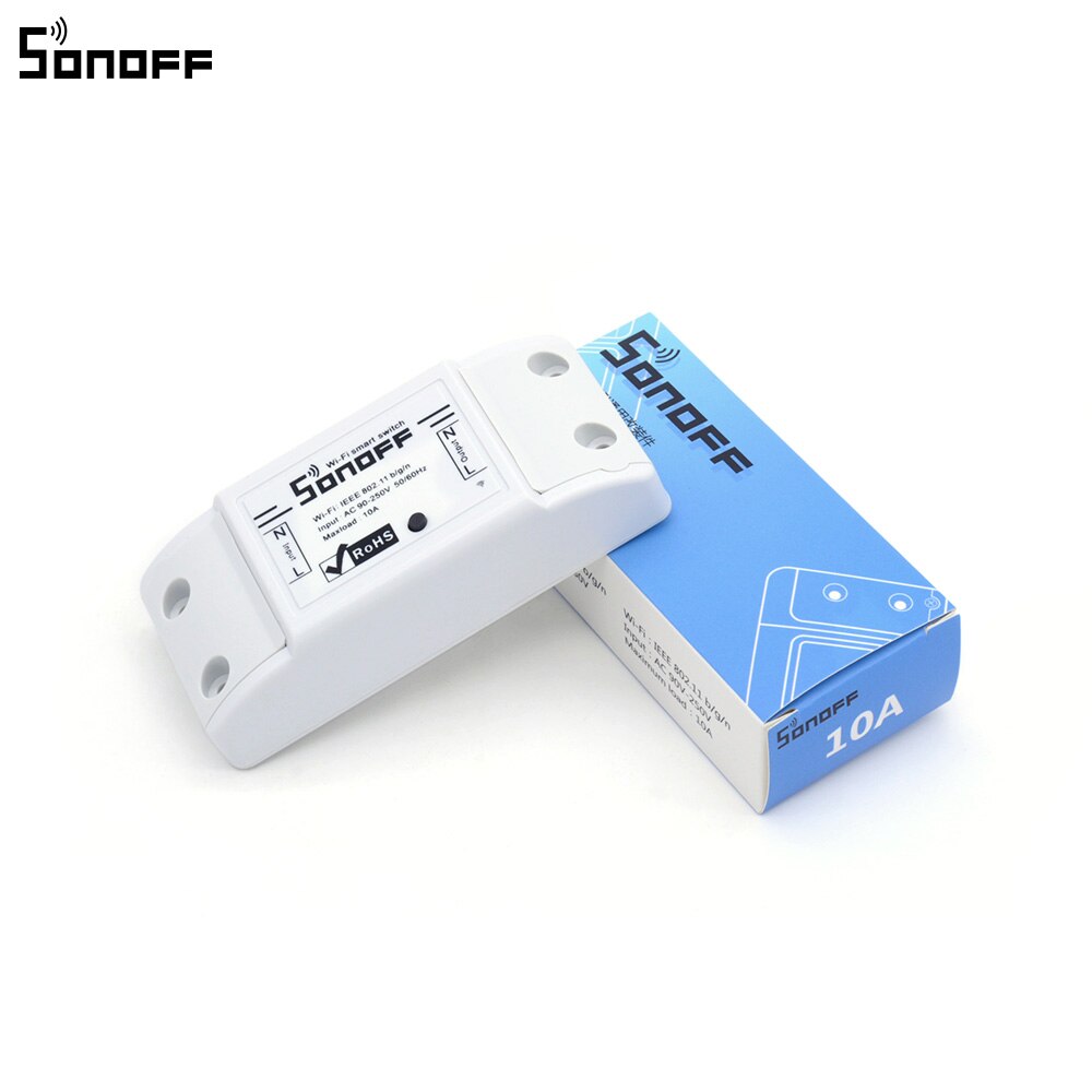 5 Pcs Sonoff Wifi Smart Switch Wifi Gecontroleerde Schakelaar Draadloze Relais Schakelaar Universal Diy Smart Home Wifi Schakelaar Domotica Apparaat