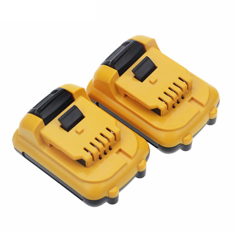 Ersättning för dewalt dcb 120 litiumjonbatterier 12v 3ah 4ah batteri dcb 123 dcb 125 dcb 124 dcb 122 dcd 710 elverktygsbatteri: 2 stycken 3.0ah