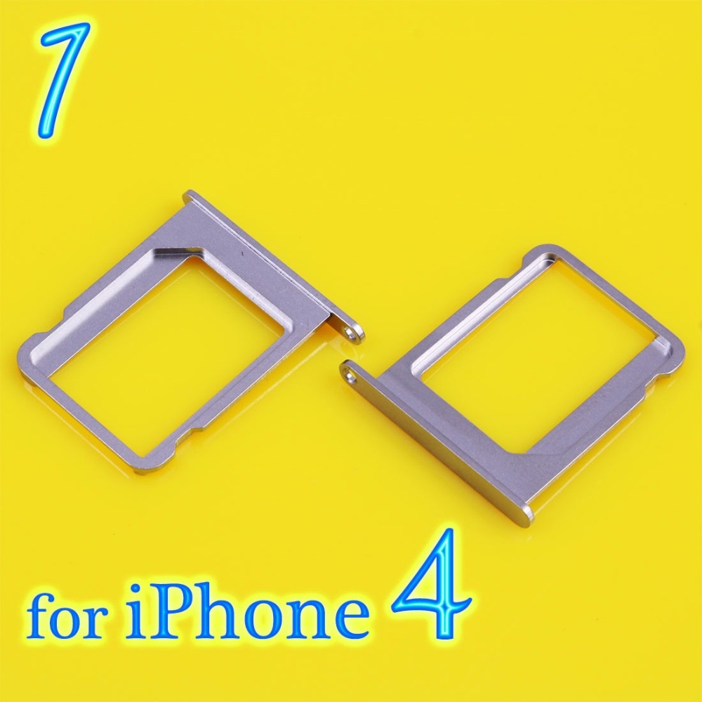 Micro SIM Card Tray Holder Slot Replacement Silver Gold for Apple for iphone 4 4G 4S 5 5G 5s 6 6plus 6s 6splus 7 7plus
