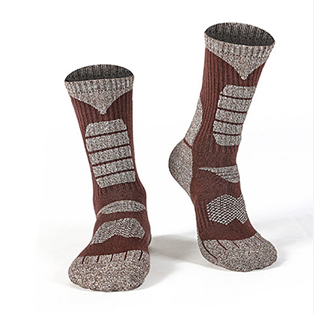 1 paio di Sci Calzini E Calzettoni Tubo Medio Caldo Antiscivolo Morbido A Casa di Spessore Snowboard Alpinismo Invernale di Assorbire Il Sudore tutto'aperto Traspirante