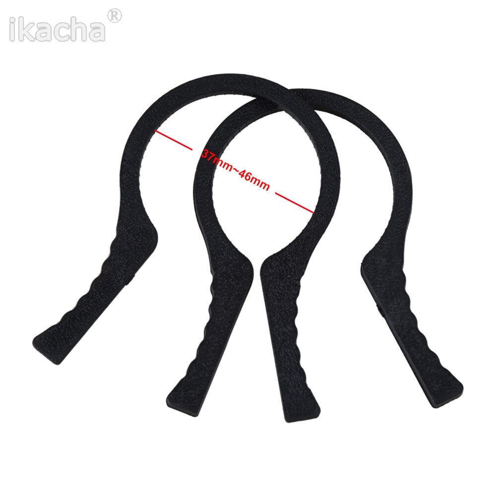 1 Paar Filter Wrench Lens UV CPL ND Filter Removal Tool 2 stks/partij voor Camera DSLR 37mm 40.5mm 40mm 43mm 46mm