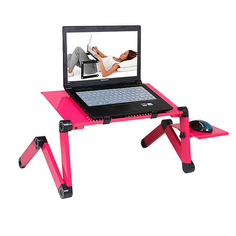Adjustable laptop stand for bed Ergonomic Table for laptop Portable folding laptop stand for desk Table laptop with Mouse holder