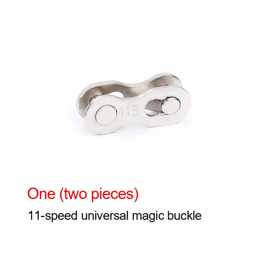 2Pcs Stainless Steel Bicycle Chain Link Connector Joints Magic Buttons Speed Quick Master Links Chain Mountain Bike Parts