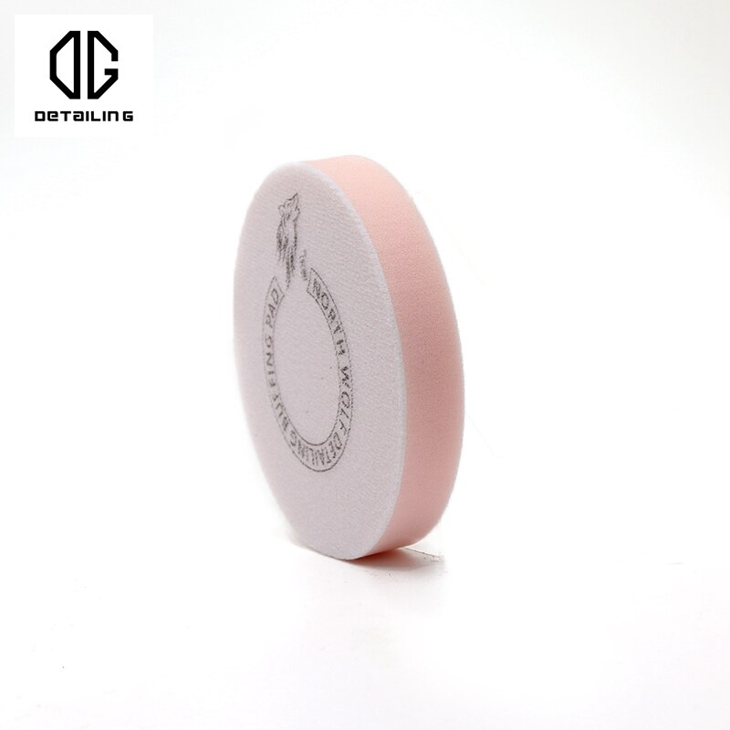 6 Inch 150Mm Roze Kleur Platte Foam Buffing Pad Noord Wolf Polsihing Pad Voor Auto Afwerking