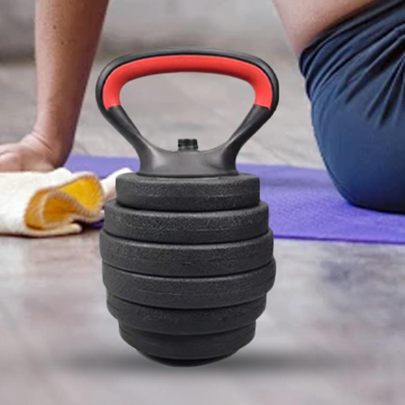 Fitness Wasserkocher Glocke Griff verstellbarer Wasserkocher Glocke Griff Konverter Unterhose Schraub Clip Wasserkocher Griff mit Gummi griff für Fitness
