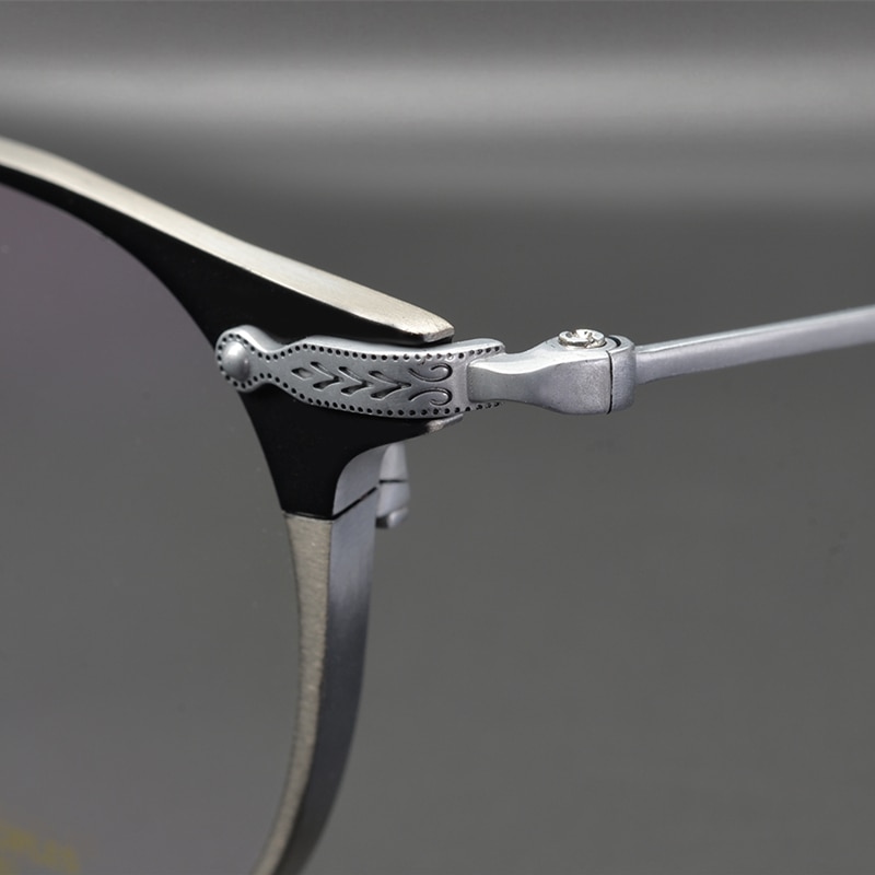 Titanium Glasses Frame Men OV1181 Retro Frame Brand Eye Myopia Prescription Glasses Frames for Men Round Glasses